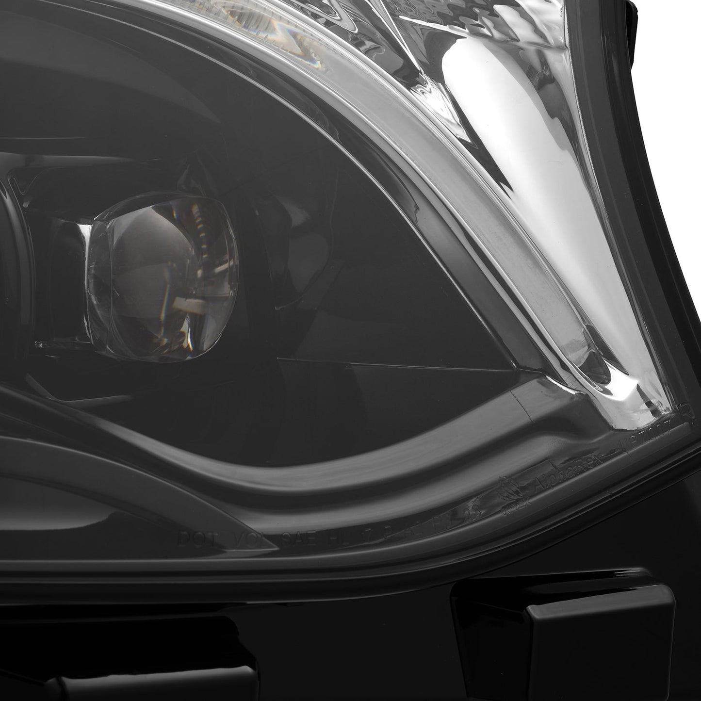 19-25 Mercedes-Benz Sprinter NOVA-Series LED Projector Headlights Alpha-Black