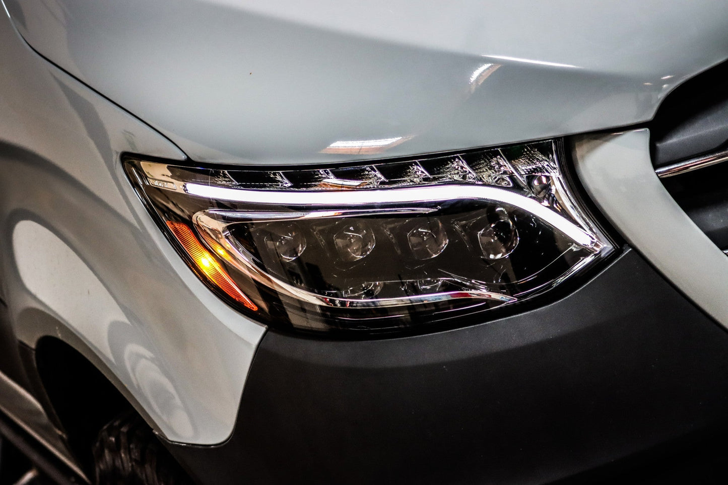 19-25 Mercedes-Benz Sprinter NOVA-Series LED Projector Headlights Alpha-Black