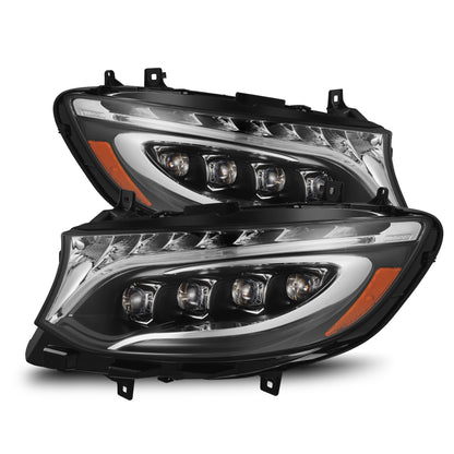 19-25 Mercedes-Benz Sprinter NOVA-Series LED Projector Headlights Black