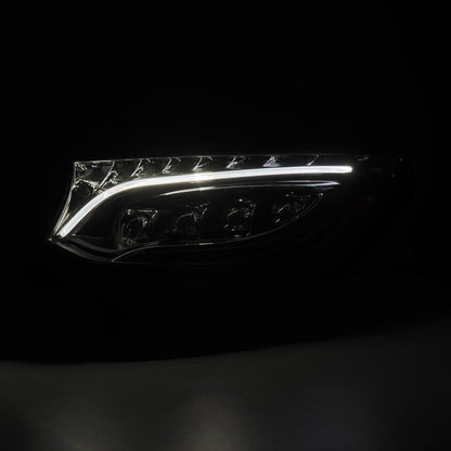 19-25 Mercedes-Benz Sprinter NOVA-Series LED Projector Headlights Black