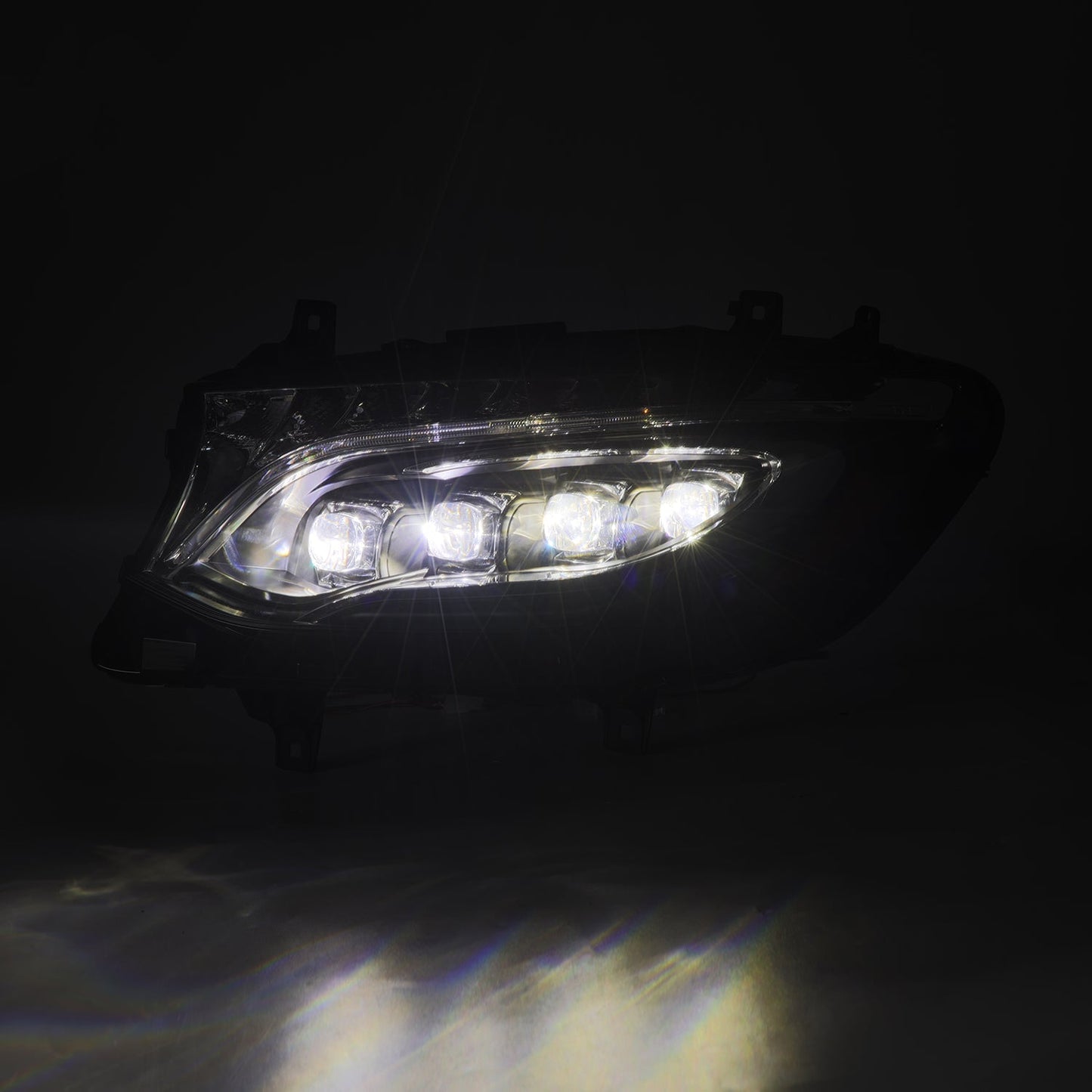 19-25 Mercedes-Benz Sprinter NOVA-Series LED Projector Headlights Black
