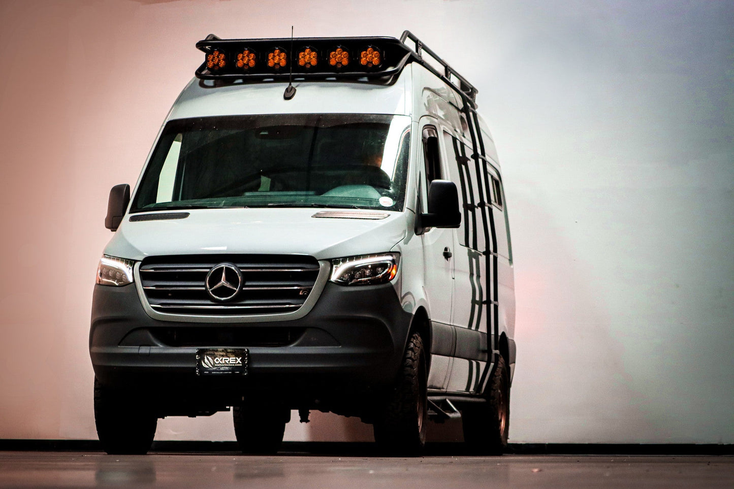 19-25 Mercedes-Benz Sprinter NOVA-Series LED Projector Headlights Black