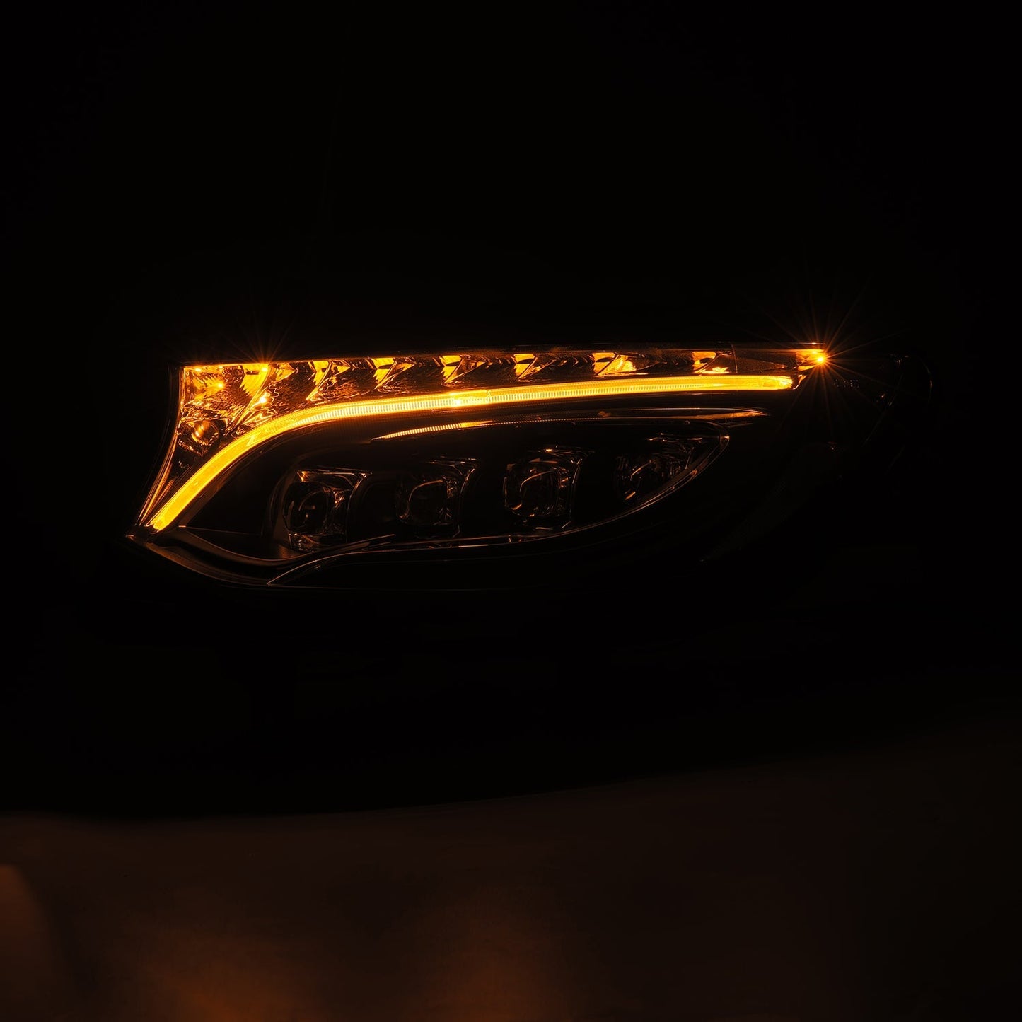 19-25 Mercedes-Benz Sprinter NOVA-Series LED Projector Headlights Black