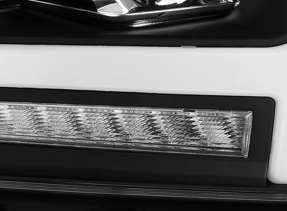 19-24 Ram 1500 LUXX-Series LED Projector Headlights Black