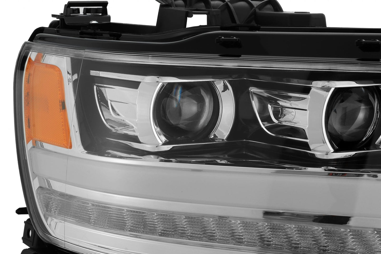 19-24 Ram 1500 LUXX-Series LED Projector Headlights Chrome