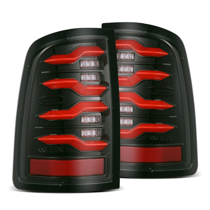 19-24 Ram 2500/3500 LUXX-Series LED Tail Lights Black-Red