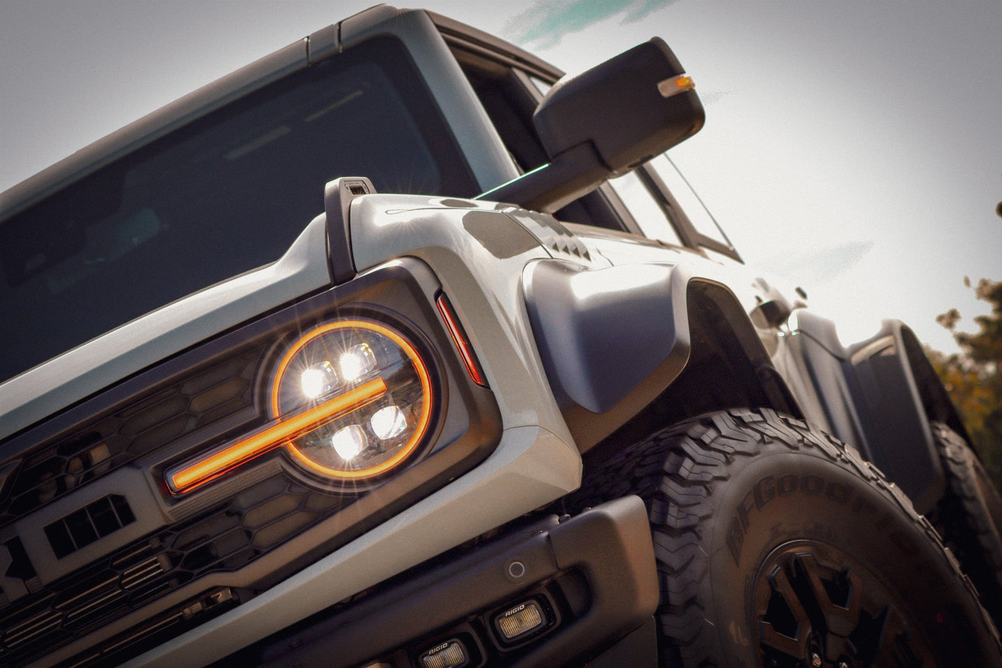 21-25 Ford Bronco / 22-25 Bronco Raptor NOVA-Series LED Projector Headlights Black