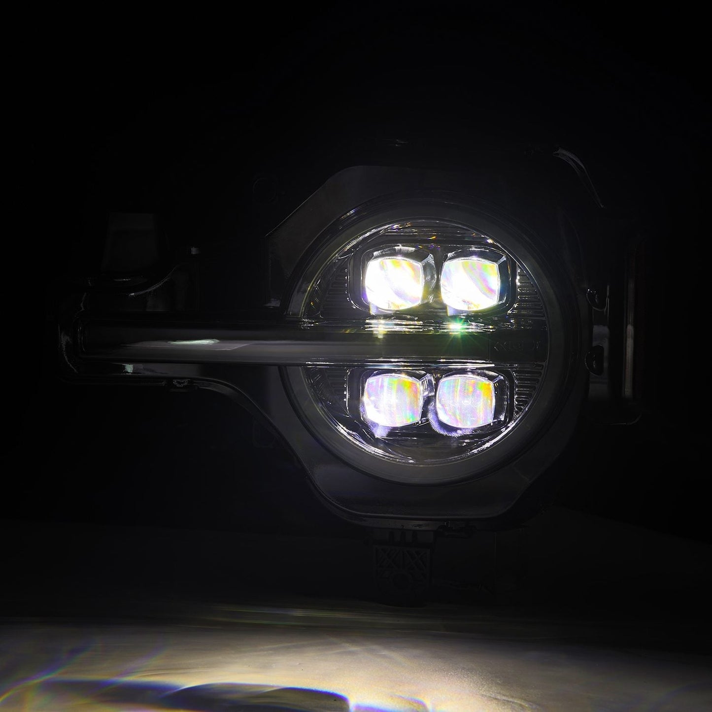 21-25 Ford Bronco /22-25 Ford Bronco Raptor NOVA-Series LED Projector Headlights Alpha-black