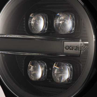 21-25 Ford Bronco /22-25 Ford Bronco Raptor NOVA-Series LED Projector Headlights Alpha-black