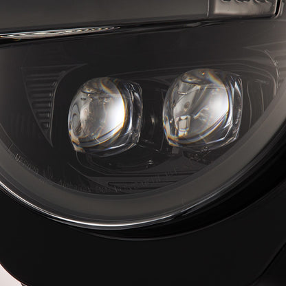 21-25 Ford Bronco /22-25 Ford Bronco Raptor NOVA-Series LED Projector Headlights Alpha-black