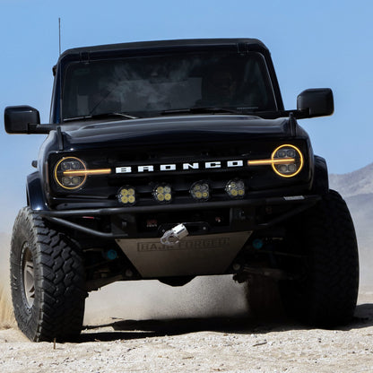 21-25 Ford Bronco /22-25 Ford Bronco Raptor NOVA-Series LED Projector Headlights Alpha-black