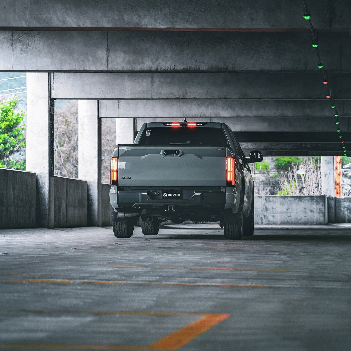 22-25 Toyota Tundra NOVA-Series Prismatic LED Tail Lights Black