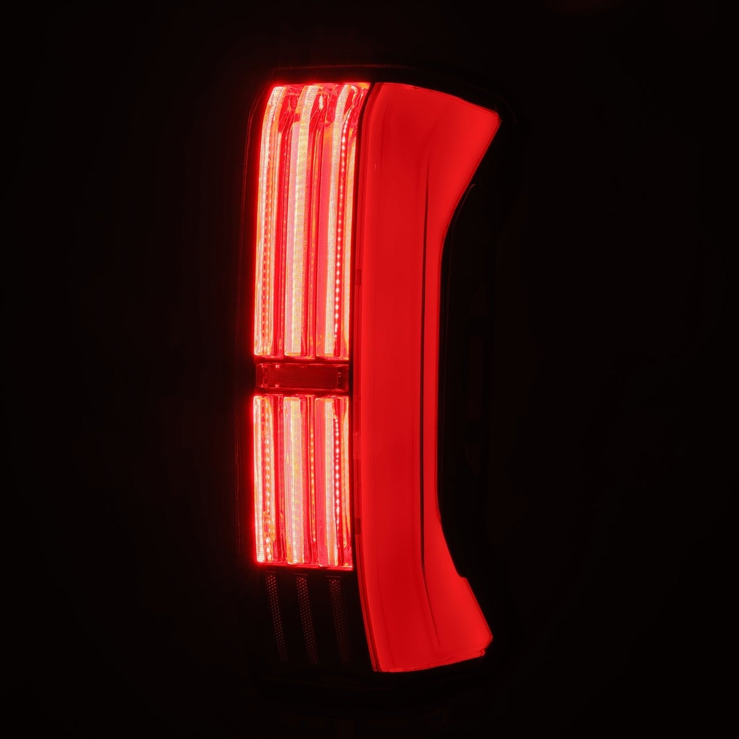 22-25 Toyota Tundra NOVA-Series Prismatic LED Tail Lights Black Red