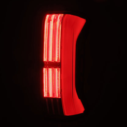 22-25 Toyota Tundra NOVA-Series Prismatic LED Tail Lights Black Red