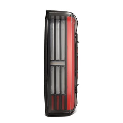 22-25 Toyota Tundra NOVA-Series Prismatic LED Tail Lights Black Red