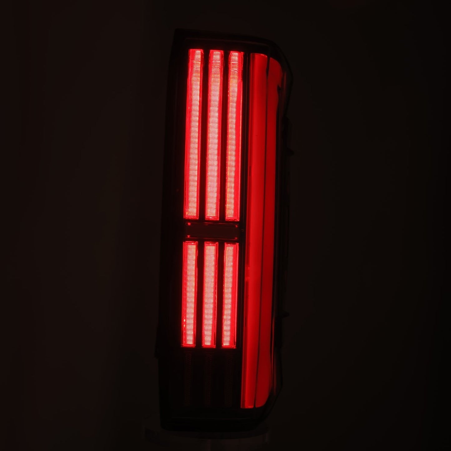 22-25 Toyota Tundra NOVA-Series Prismatic LED Tail Lights Black Red