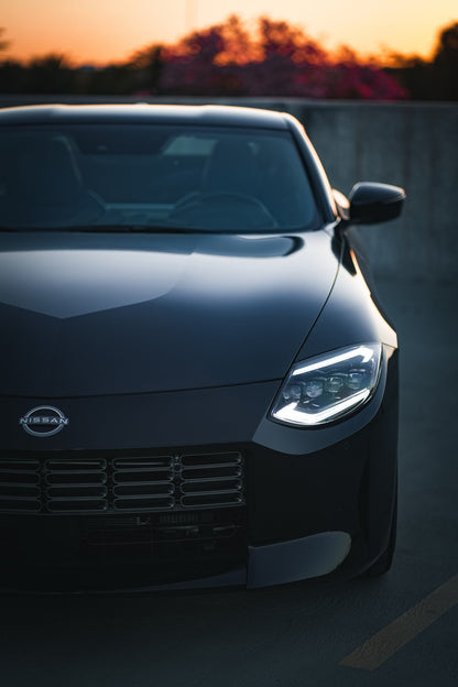 23-25 Nissan Z NOVA-Series LED Projector Headlights Alpha-Black