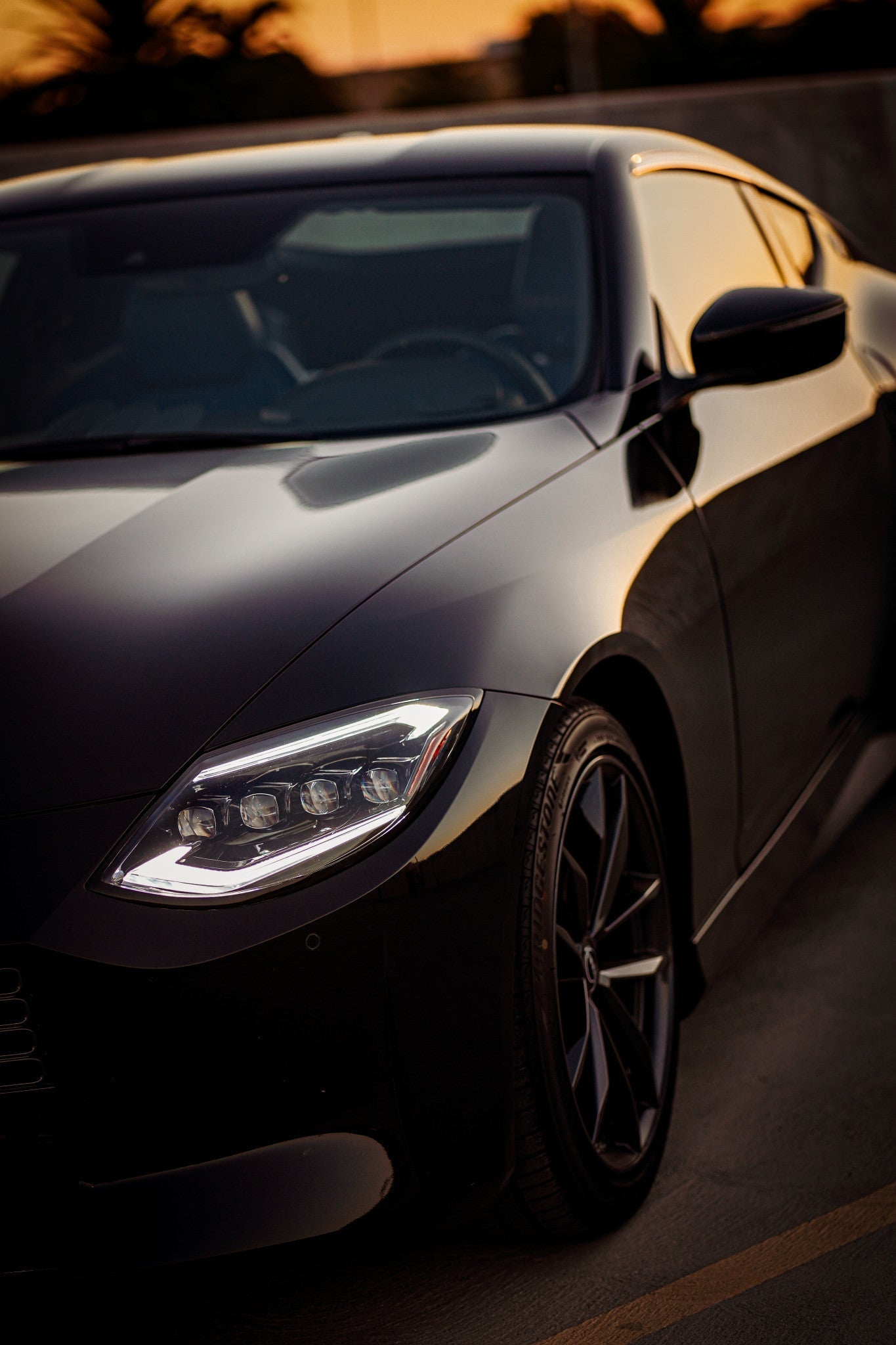 23-25 Nissan Z NOVA-Series LED Projector Headlights Black