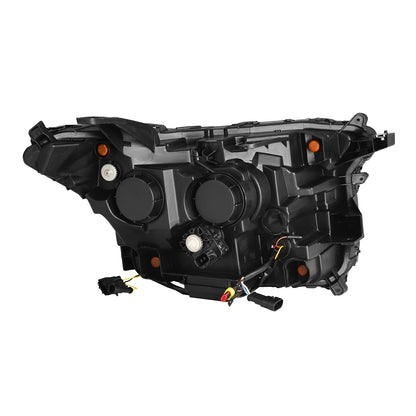 24-25 Toyota Tacoma LUXX-Series LED Projector Headlights Alpha-Black