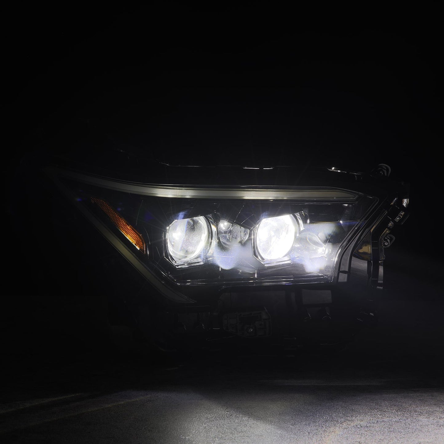 24-25 Toyota Tacoma LUXX-Series LED Projector Headlights Alpha-Black