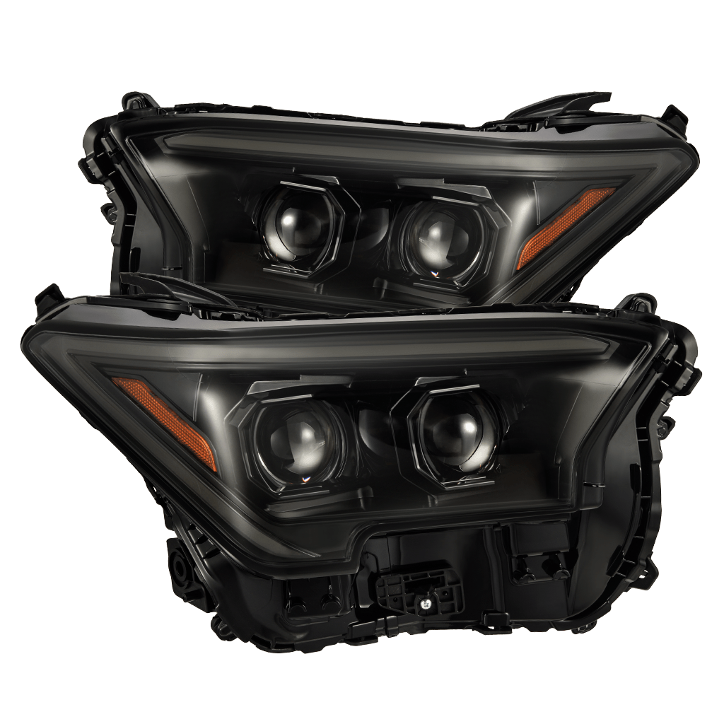 24-25 Toyota Tacoma LUXX-Series LED Projector Headlights Alpha-Black