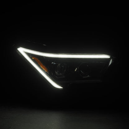 24-25 Toyota Tacoma LUXX-Series LED Projector Headlights Alpha-Black