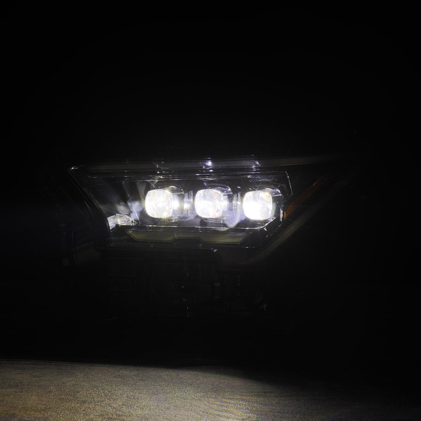 24-25 Toyota Tacoma NOVA-Series LED Projector Headlights Alpha-Black