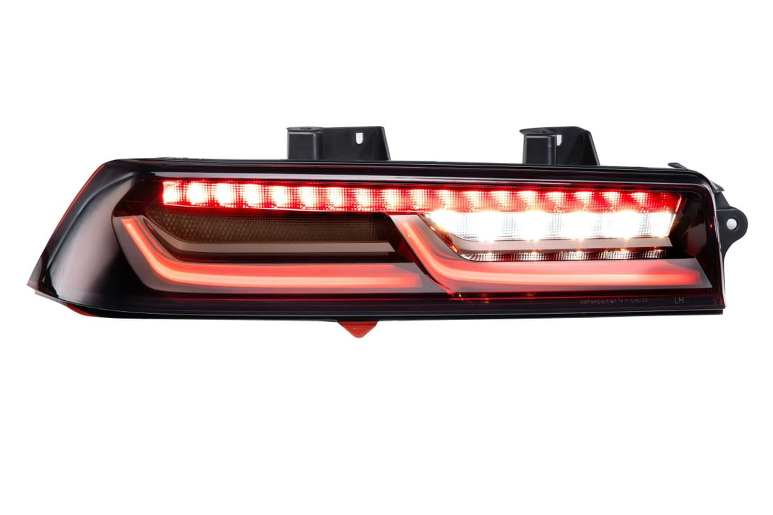 XB LED Tail Lights: Chevrolet Camaro (14-15 / Red Lens / Set)
