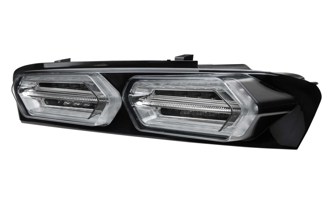 XB LED Tail Lights: Chevrolet Camaro (16-18 / Red Lens Facelift / Set)