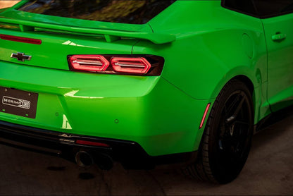 XB LED Tail Lights: Chevrolet Camaro (16-18 / Red Lens Facelift / Set)