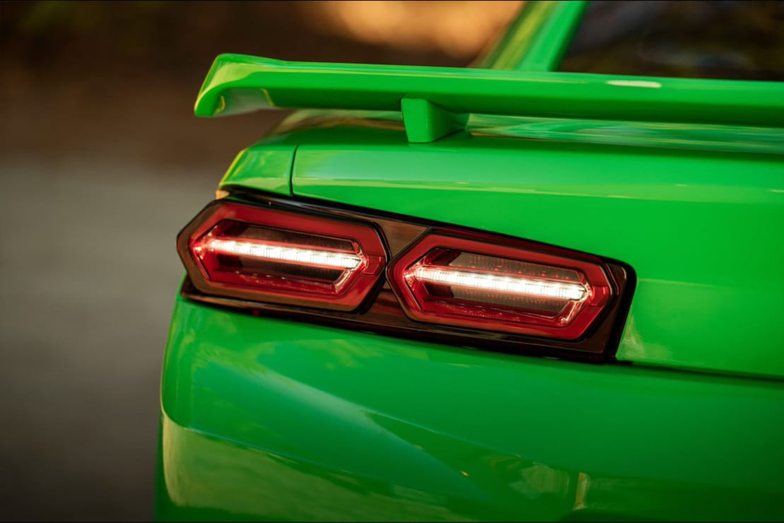 XB LED Tail Lights: Chevrolet Camaro (16-18 / Red Lens Facelift / Set)