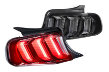 XB LED Tail Lights: Ford Mustang (10-12 / Red Lens / Set)