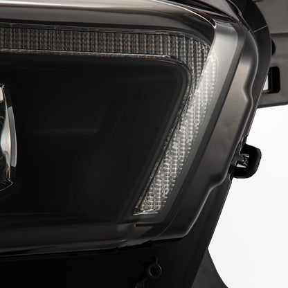 16-23 Toyota Tacoma MK II PRO-Series Halogen Projector Headlights Black