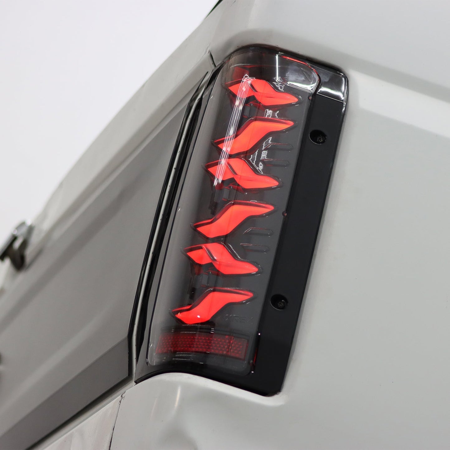 87-96 Ford F-Series/Bronco LUXX-Series LED Tail Lights Alpha-Black