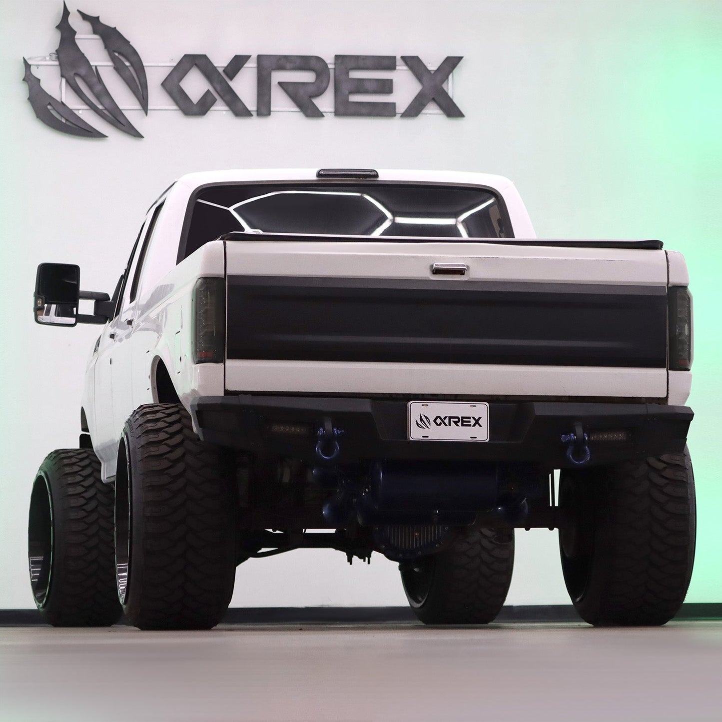 87-96 Ford F-Series/Bronco LUXX-Series LED Tail Lights Alpha-Black