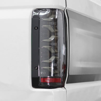 87-96 Ford F-Series/Bronco LUXX-Series LED Tail Lights Alpha-Black