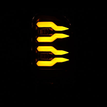 94-01 Dodge Ram 1500/94-02 Ram 2500/3500 LUXX-Series LED Tail Lights Black