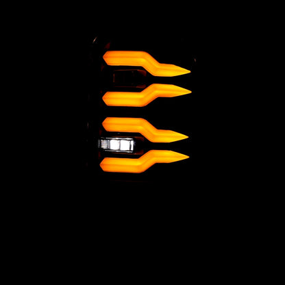 94-01 Dodge Ram 1500/94-02 Ram 2500/3500 LUXX-Series LED Tail Lights Black