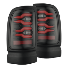 94-01 Dodge Ram 1500/94-02 Ram 2500/3500 LUXX-Series LED Tail Lights Black Red