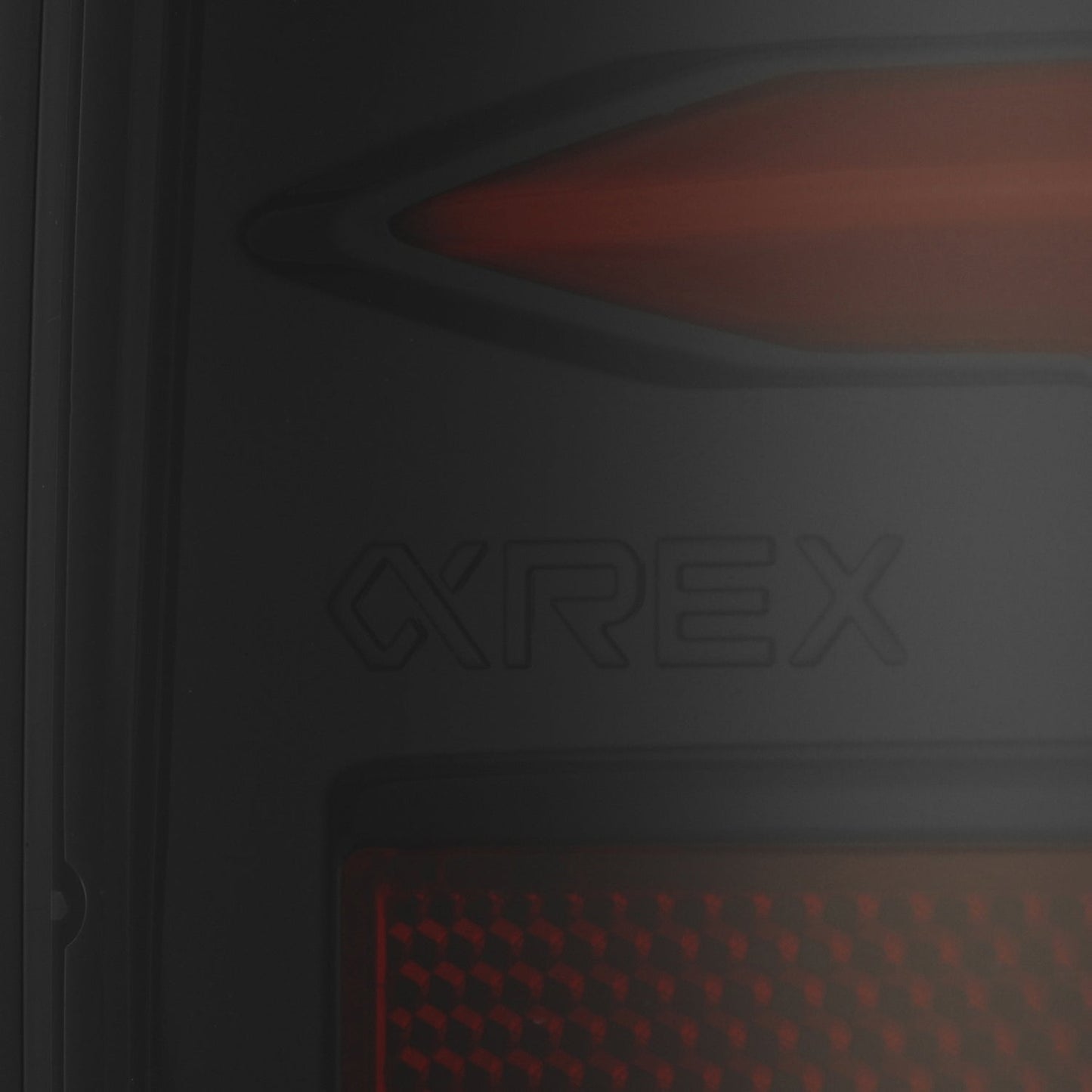 94-01 Dodge Ram 1500/94-02 Ram 2500/3500 LUXX-Series LED Tail Lights Black Red