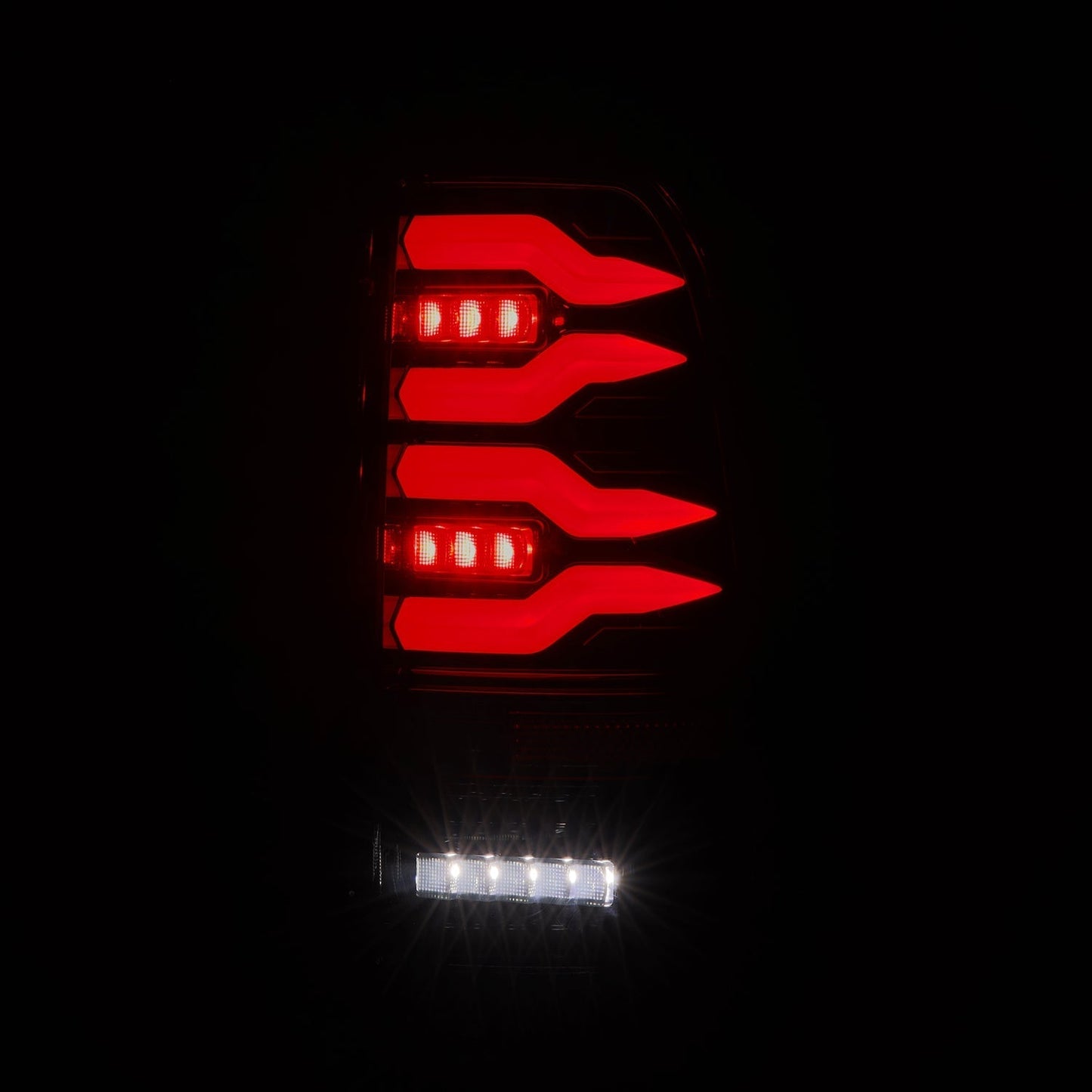 99-16 Ford Super Duty / 97-03 F150 LUXX-Series LED Tail Lights Black
