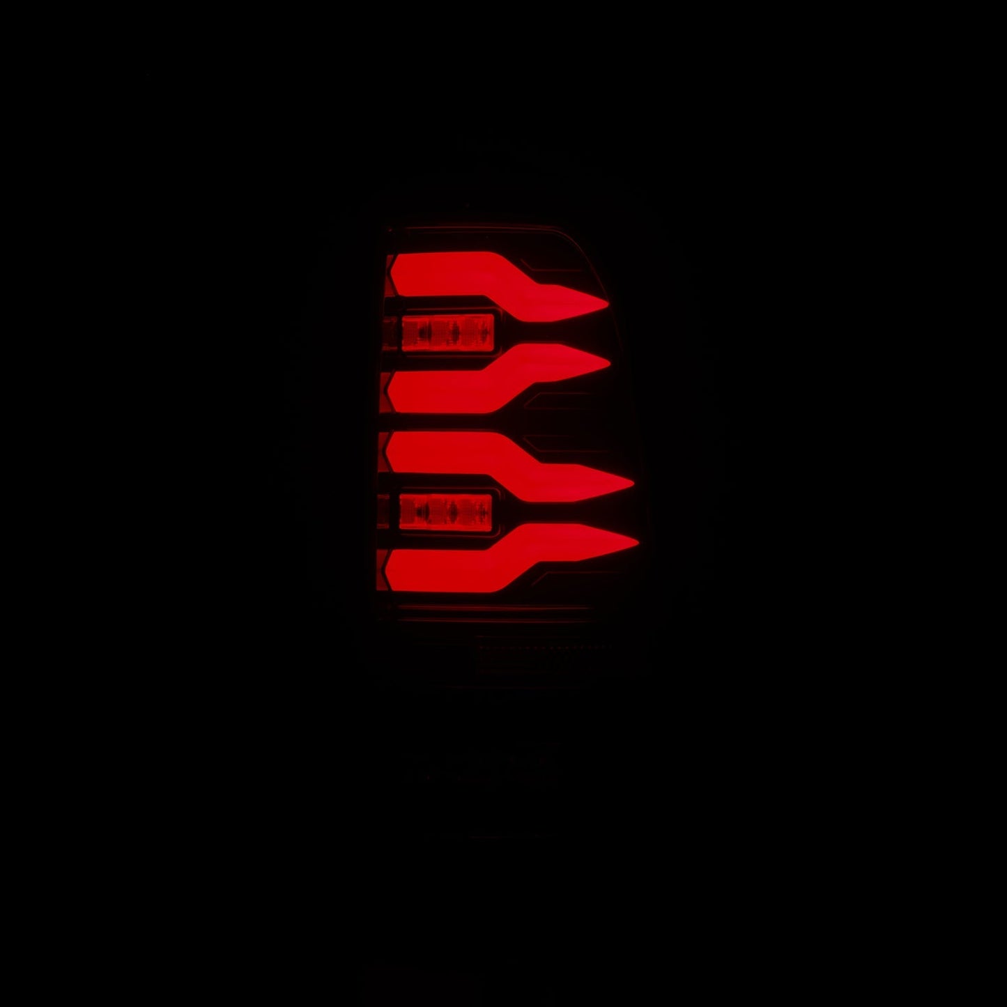 99-16 Ford Super Duty / 97-03 F150 LUXX-Series LED Tail Lights Black Red