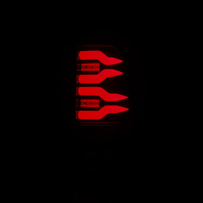 99-16 Ford Super Duty / 97-03 F150 LUXX-Series LED Tail Lights Black Red