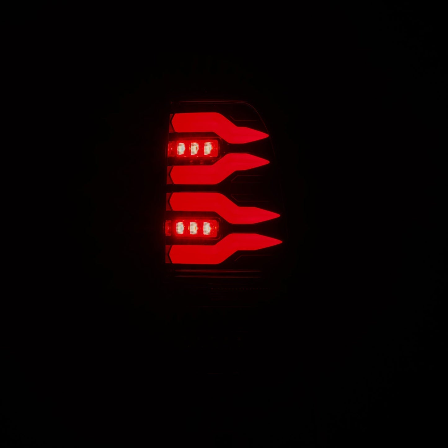 99-16 Ford Super Duty / 97-03 F150 LUXX-Series LED Tail Lights Black Red
