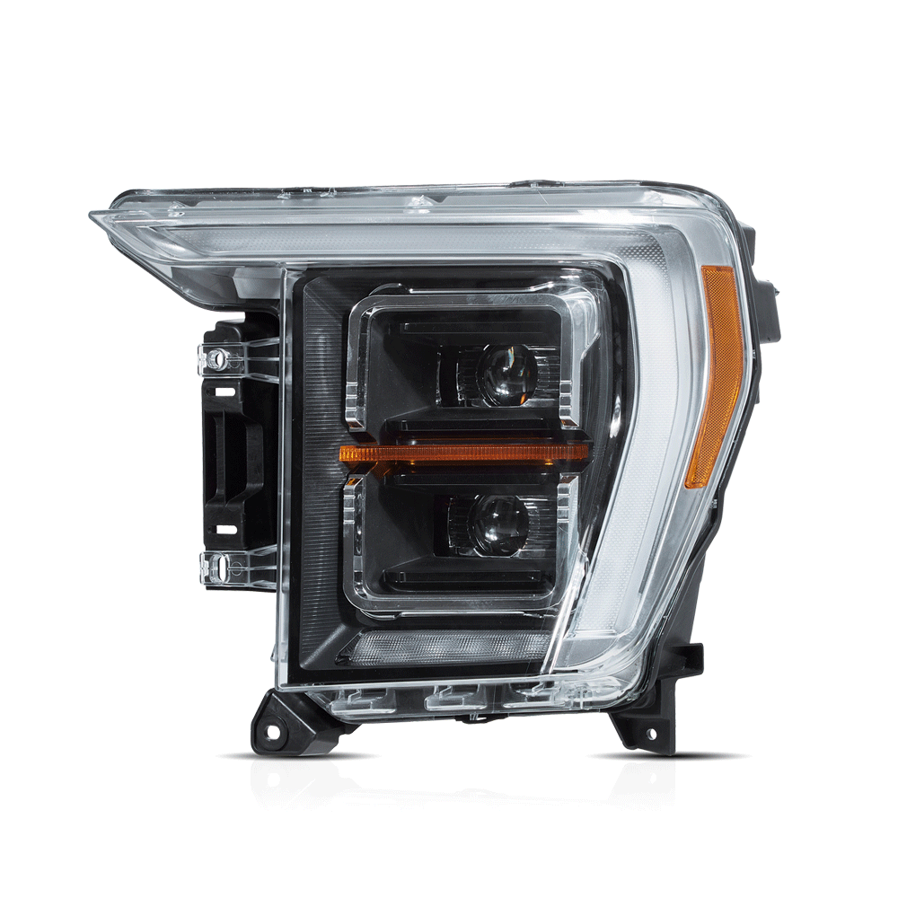 21-24 Ford F150 Vland 14th Gen Headlights With LED Matrix Projector