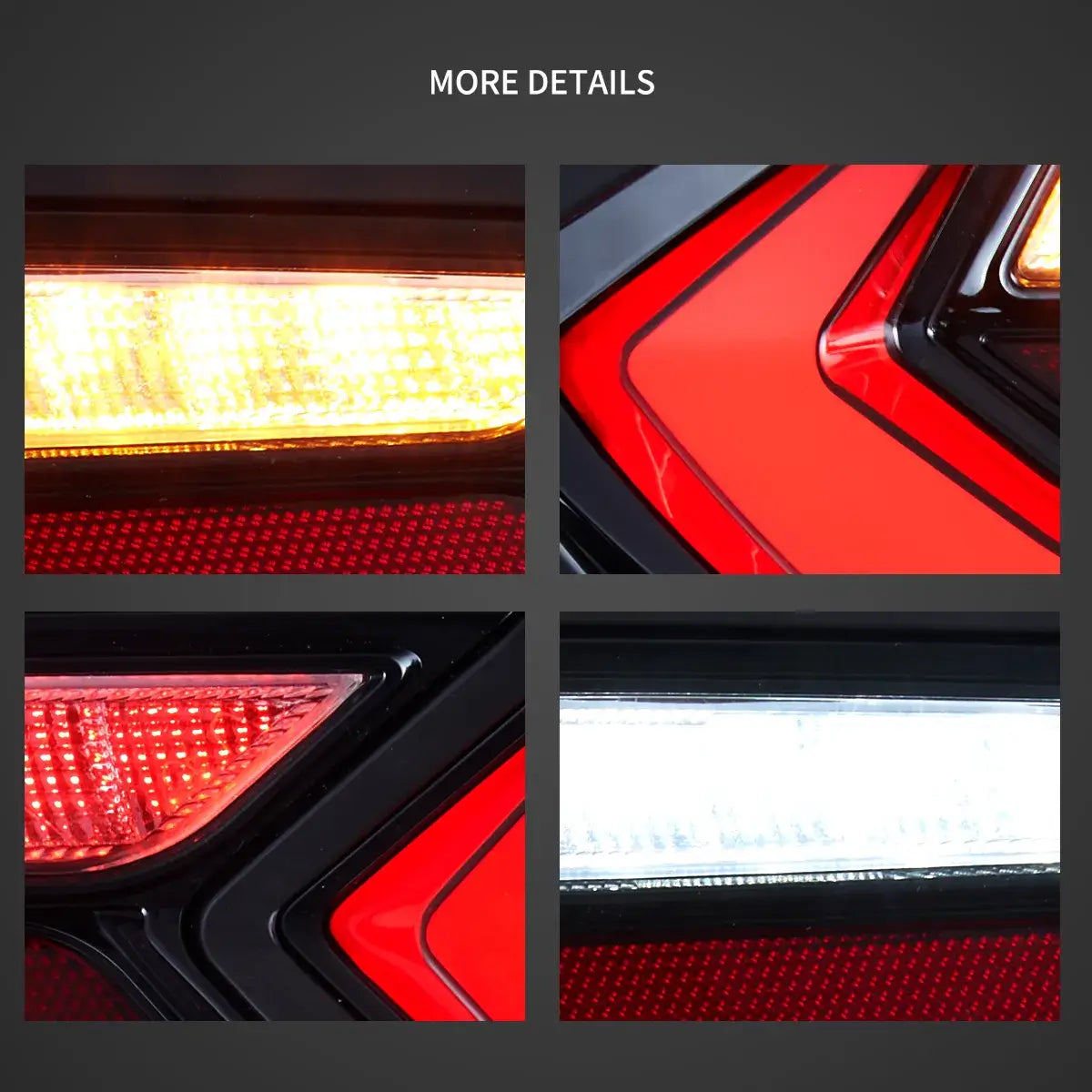 14-19 Chevrolet Corvette C7 Vland Full LED Tail Lights