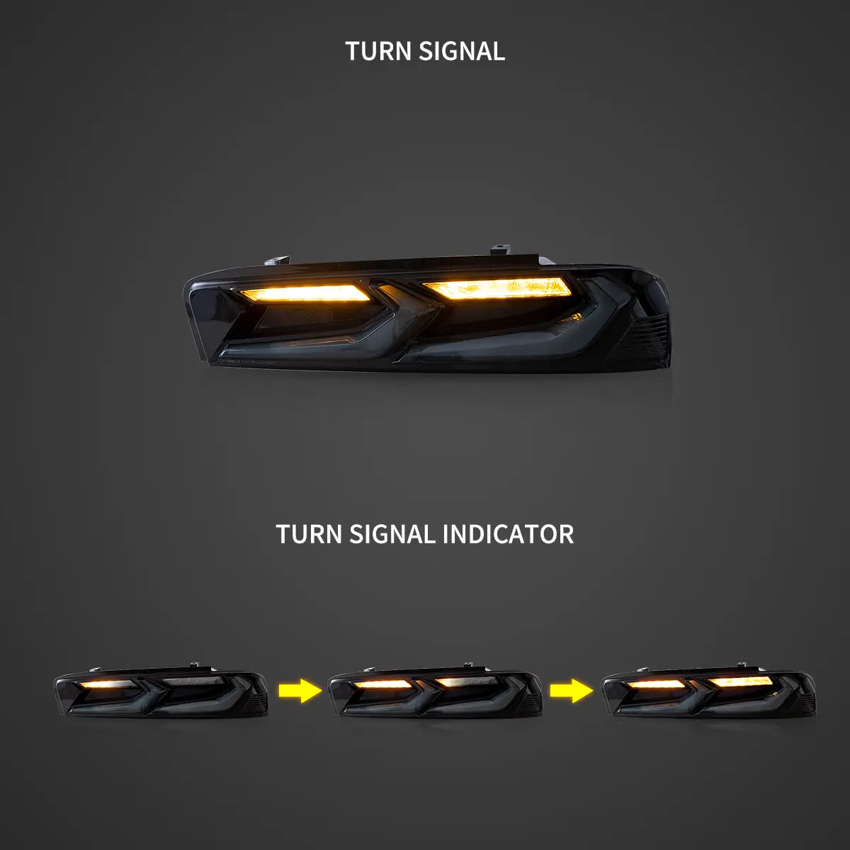 2016-2018 Chevrolet Camaro Vland LED Tail Lights