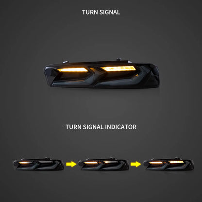 2016-2018 Chevrolet Camaro Vland LED Tail Lights
