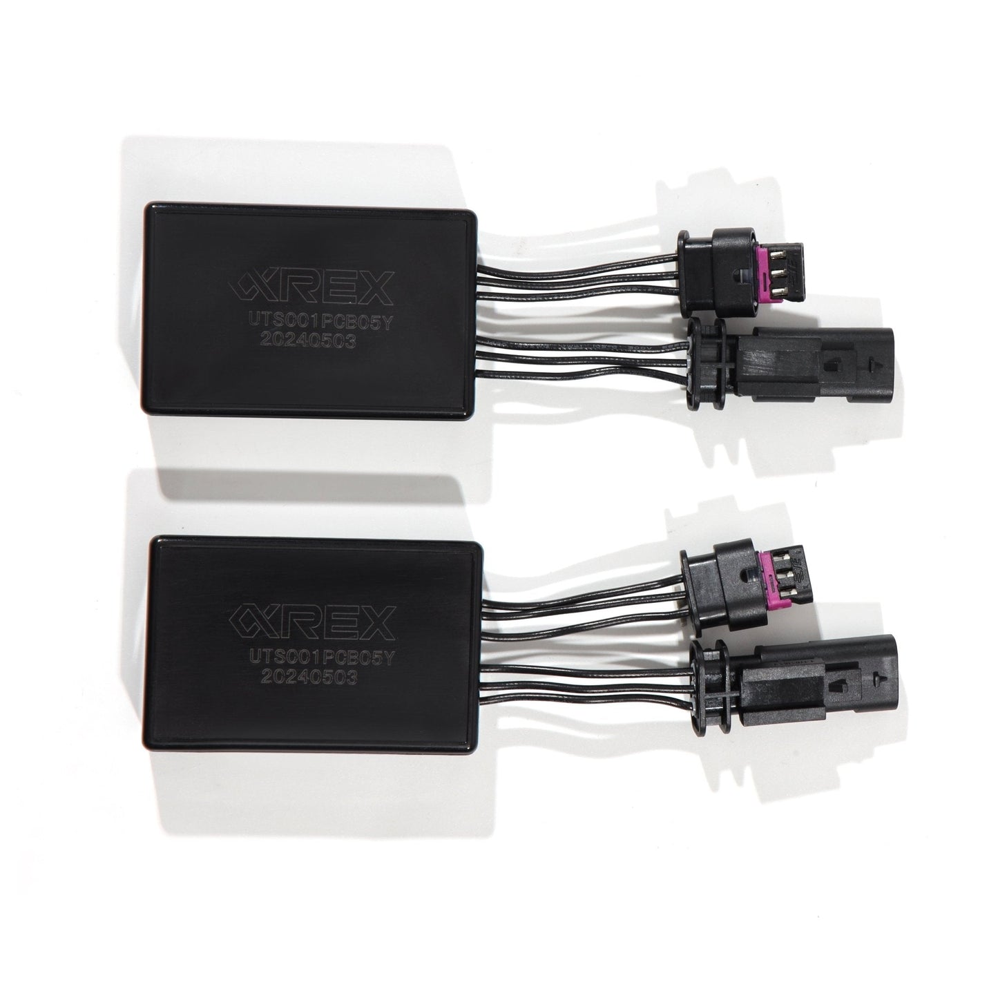 AlphaRex Decoder for 17-23 Tesla Model 3/Y w/ Stock Reflector Headlights to Install DoubeTap Fog Lights