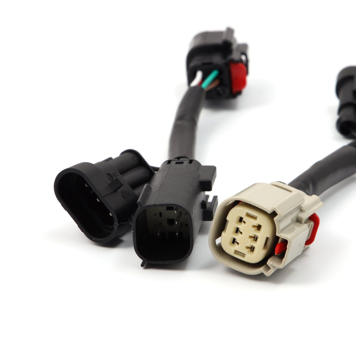 For 16-18 Silverado 1500 / 17-19 Silverado 2500HD/3500HD/ 17-19 GMC Sierra 1500/2500/3500 with stock LED tail lights to AlphaRex LUXX-Series Tail Lights Converters